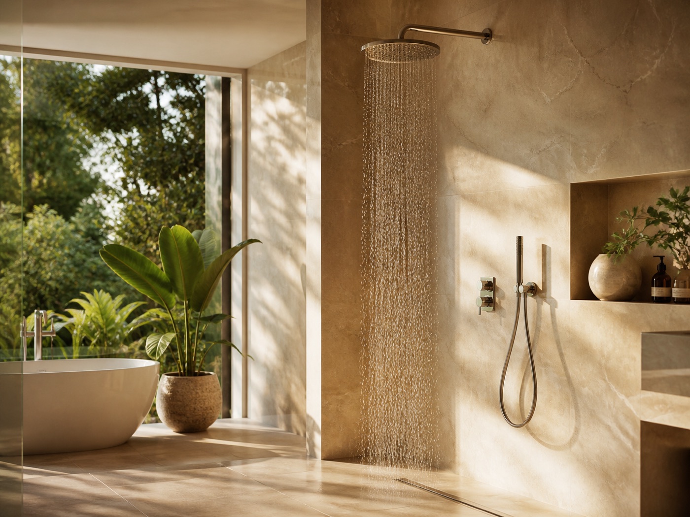 Salle de bain moderne