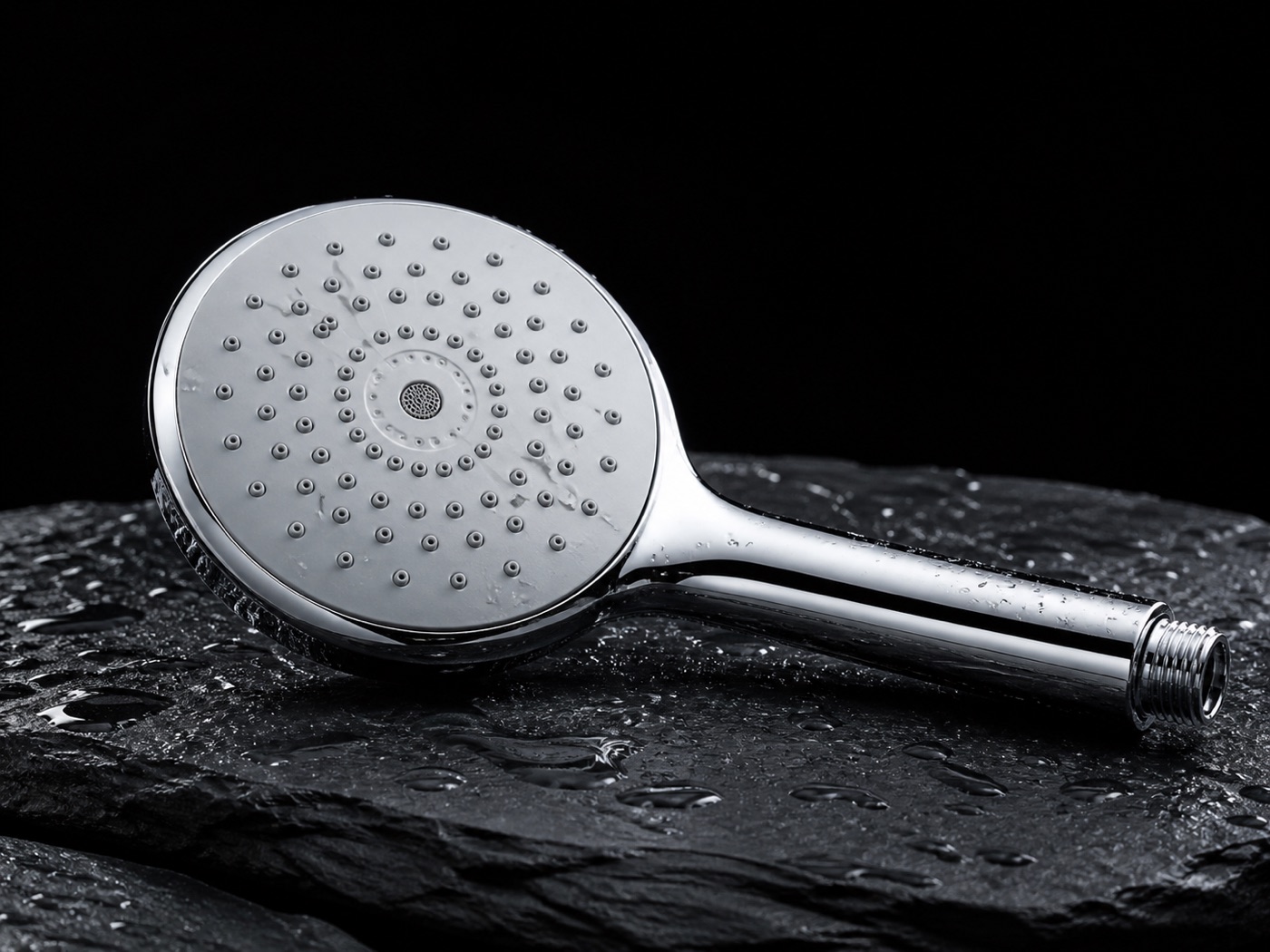 Power Eco-Douche — Douchette géothermale chrome
